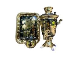 Самовар Тульский «Жар птица» 4 л.